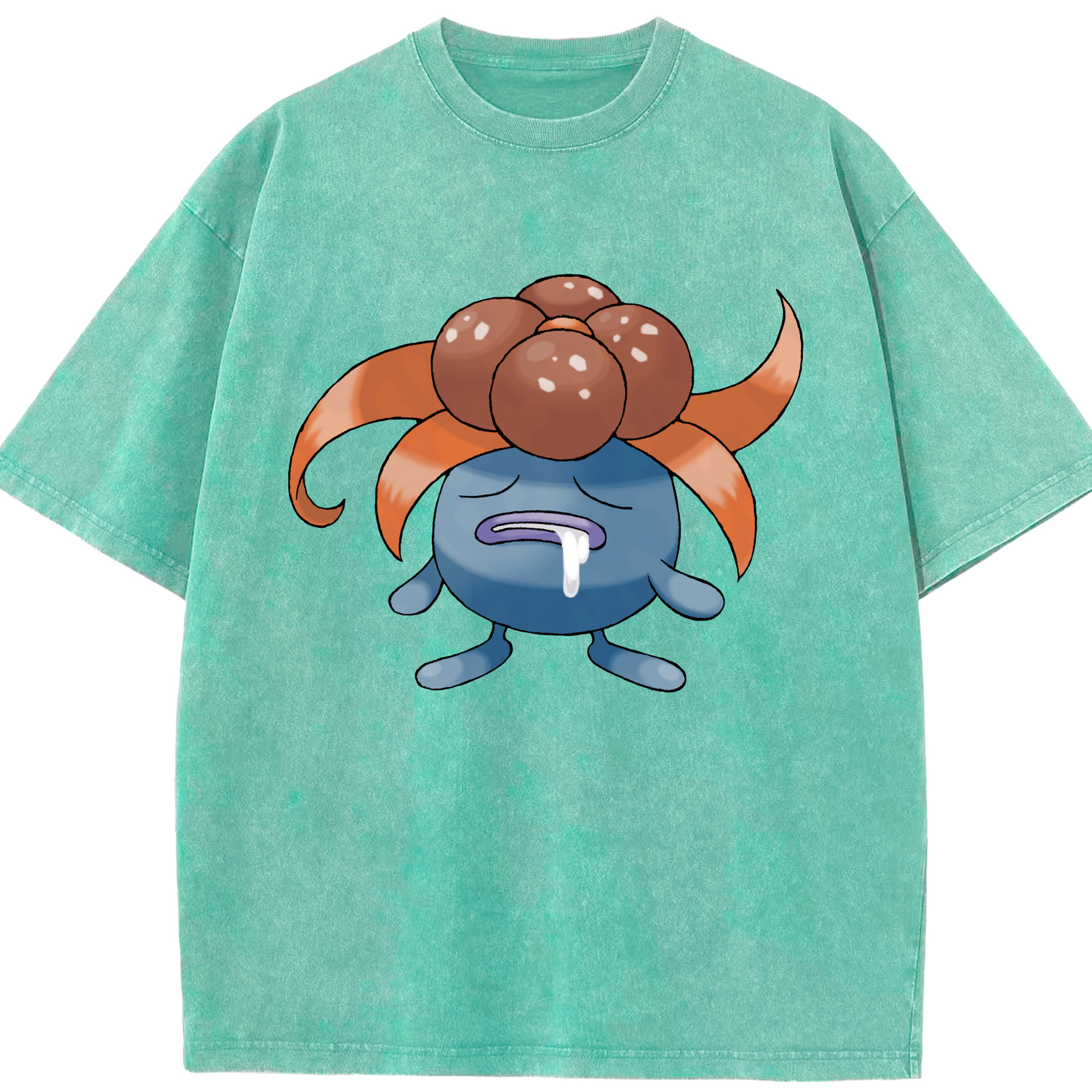 （画像用） ポケットモンスター Pokémon 綿100% ヴィンテージ風 半袖Tシャツ（フロントプリント）